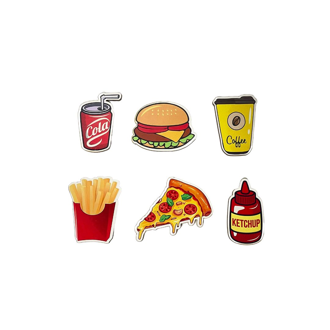 Tasty Sticks – Foodie-Themed Wooden Fridge Magnets