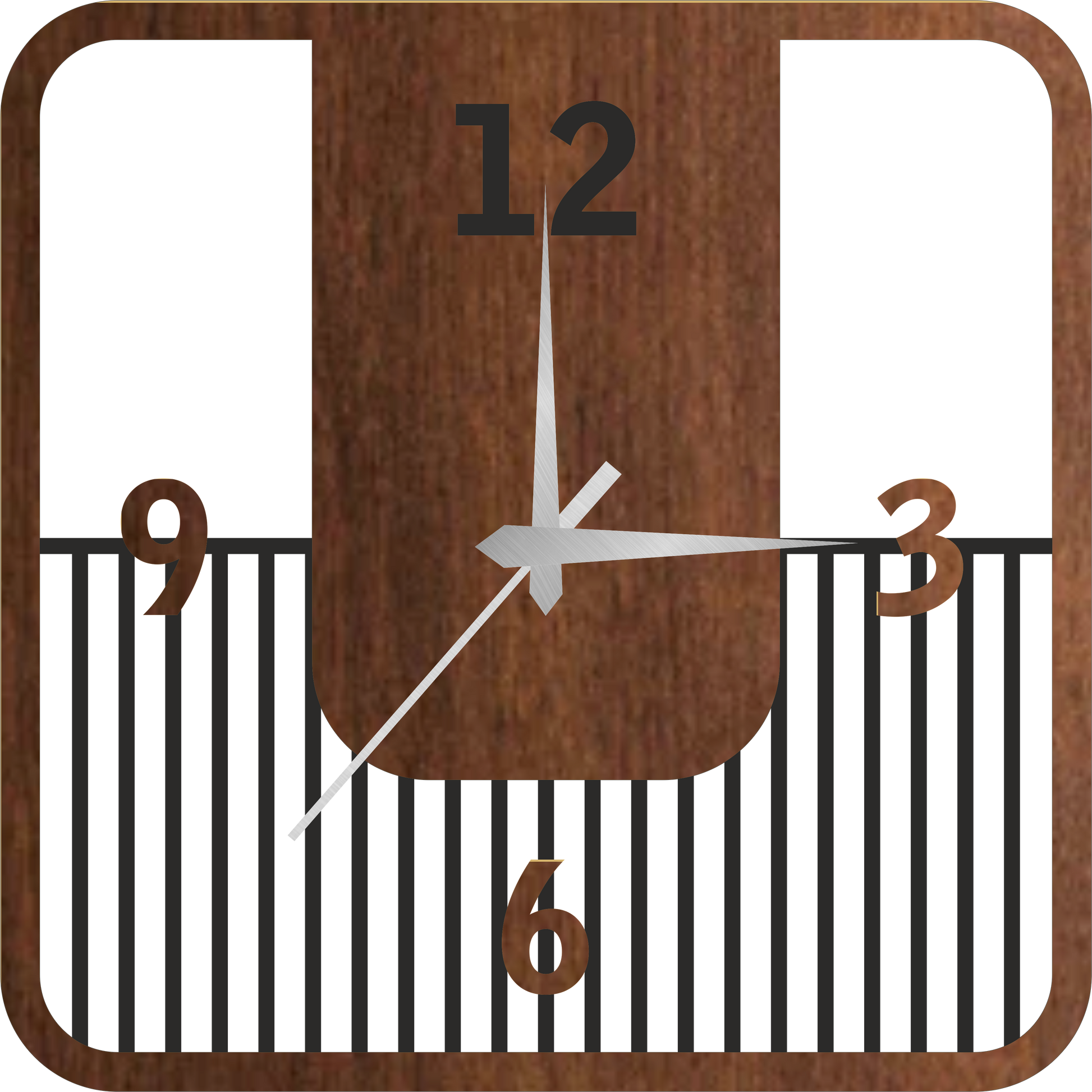 Window Style Wall Clock – A Unique Blend of Time & Design