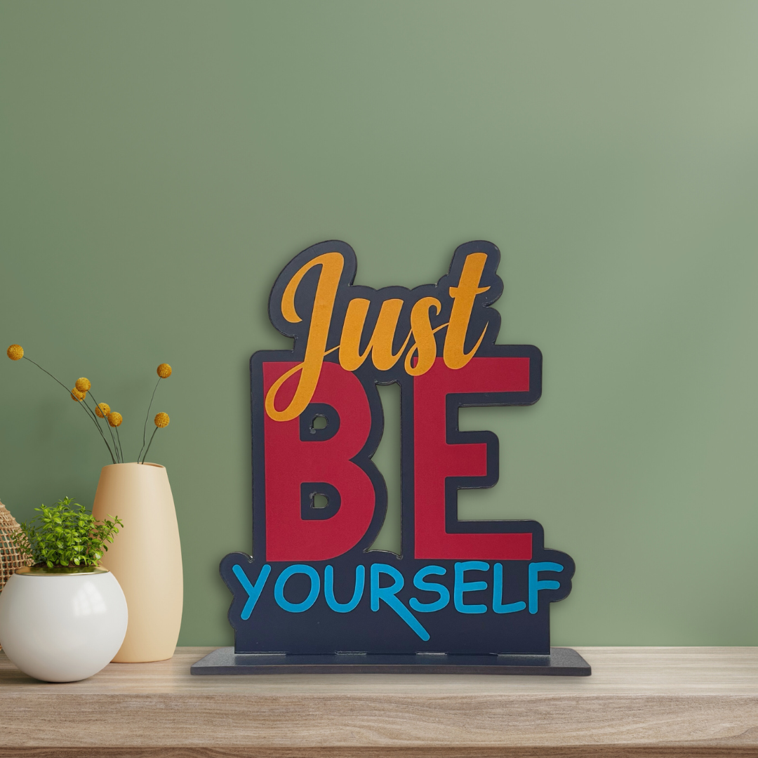 Be YourselfSimple : Mindset Boosters — Tabletop Décor