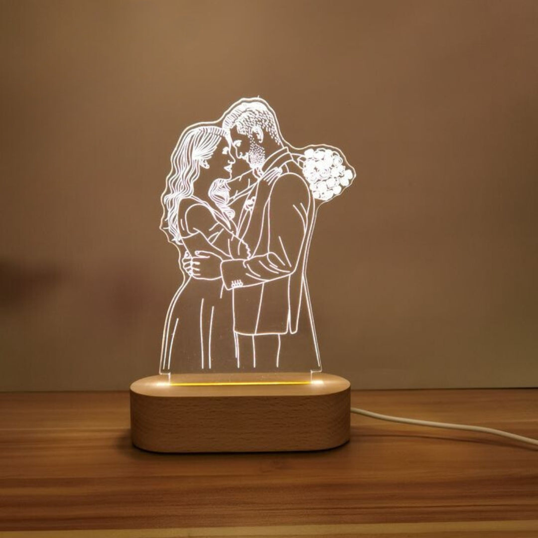 Personalized LED Keepsake – Night Lamp