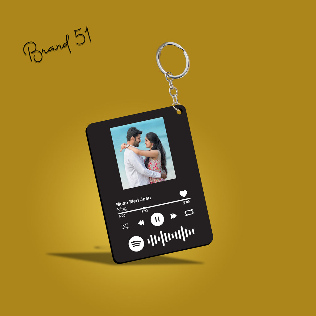 Black Acrylic Keychains – Sleek, Stylish & Personalized