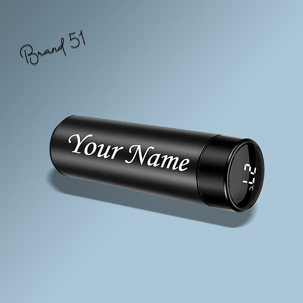 Black Steel Water Bottle (750ml) – The Perfect Corporate Gift & Employee Welcome Kit Essential