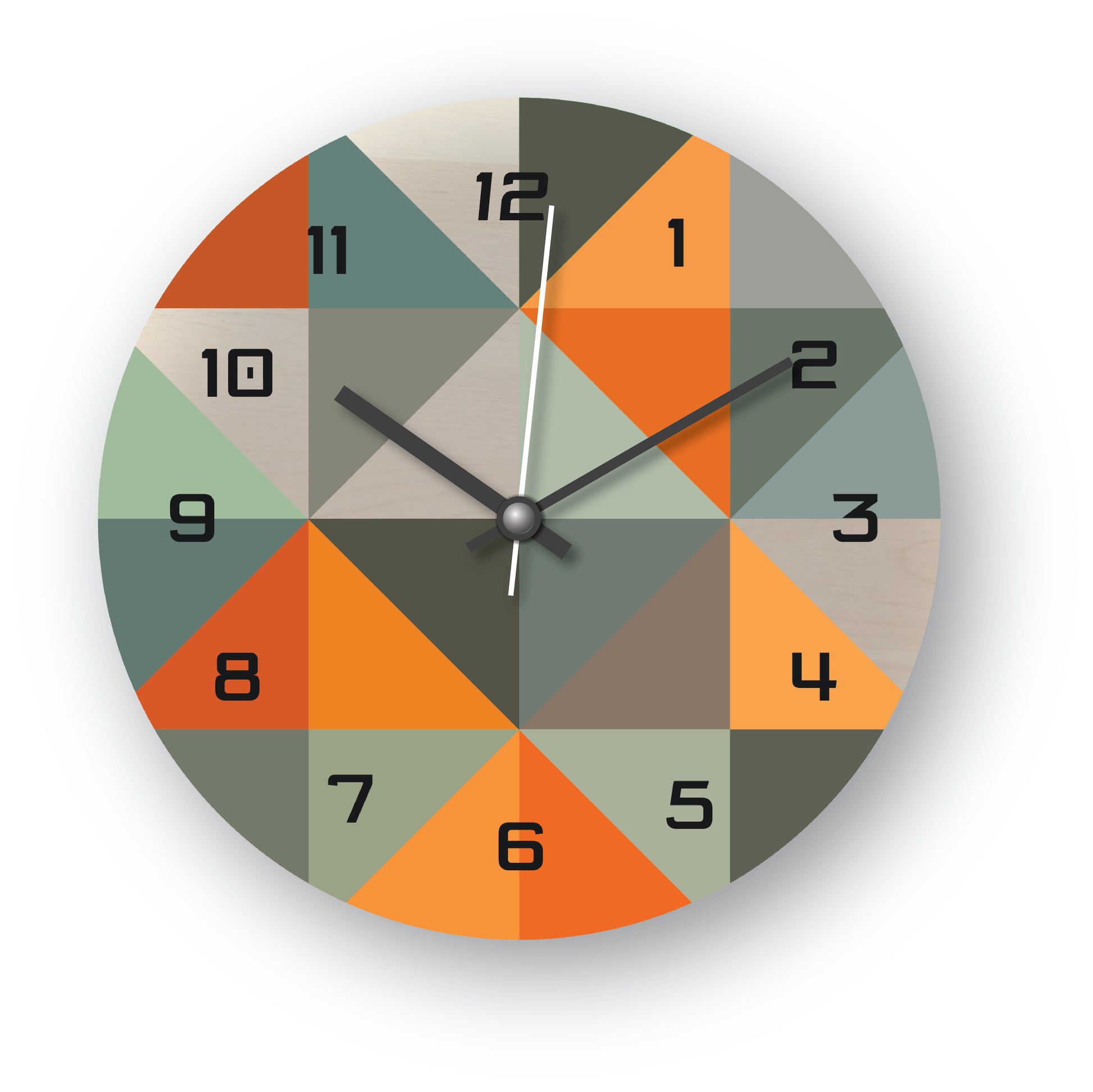 Grid Typical Wall Clock