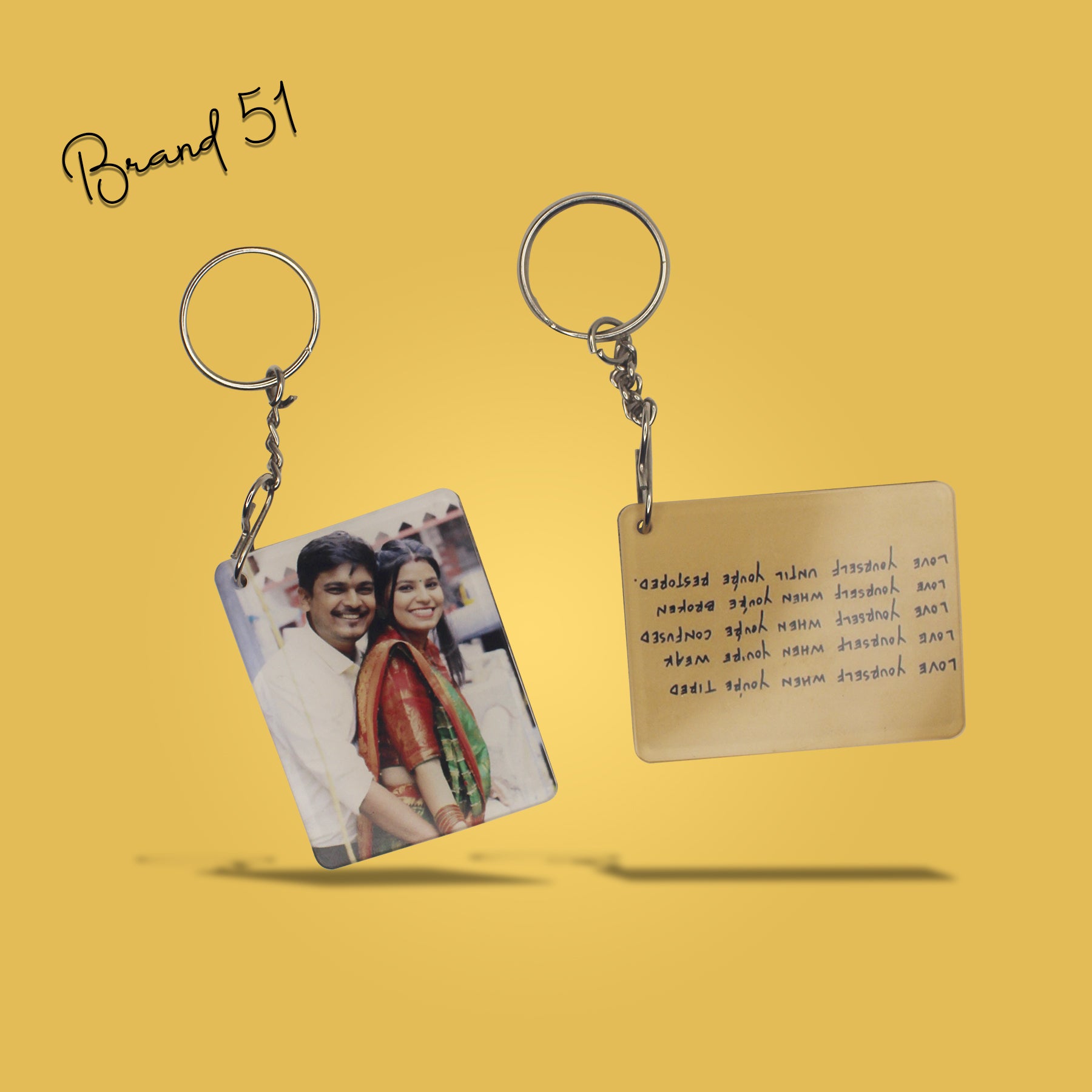 Keychain with a Message – Carry Your Words Everywhere