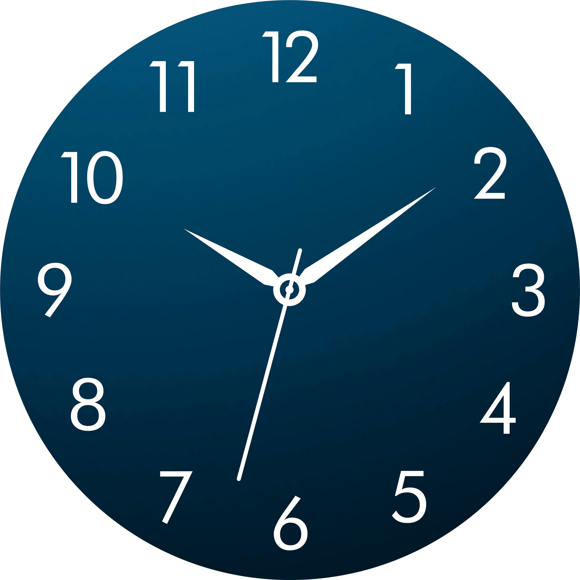 Numerical Wall Clock-Keep Time in Style