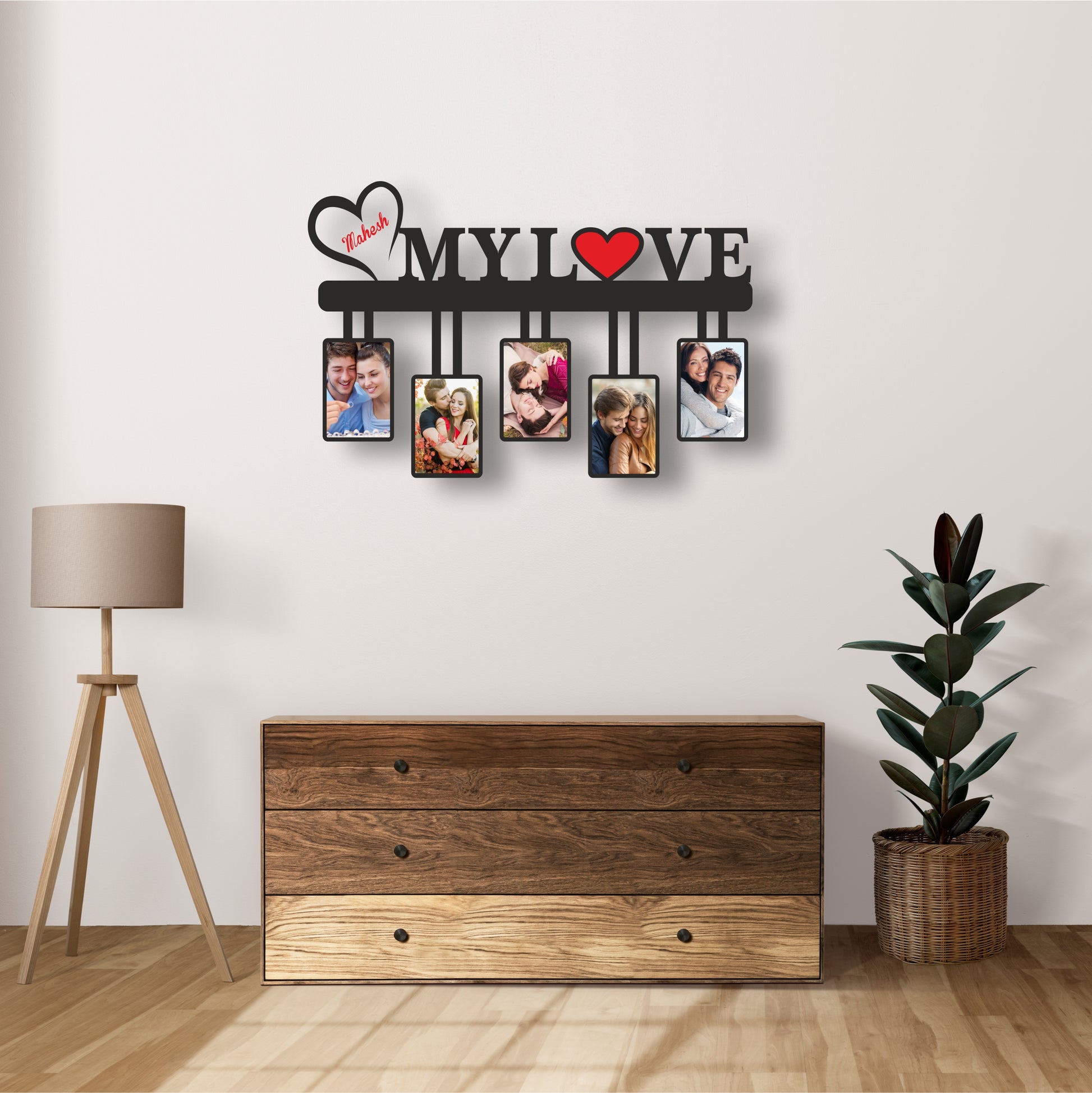 Romantic Couple Photo Frame