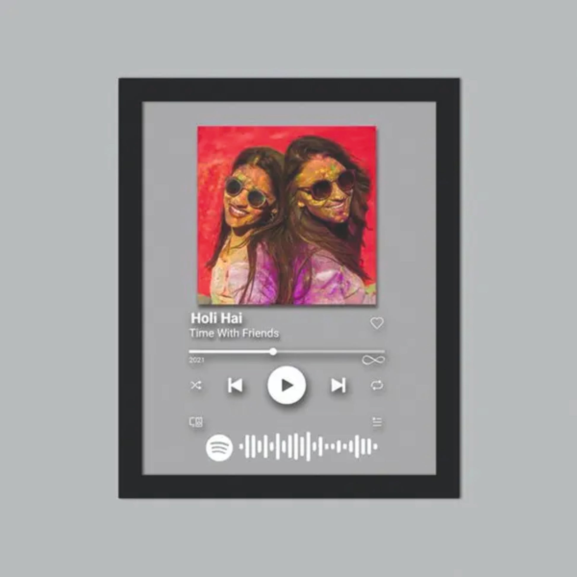 Spotify Transparent acrylic photo frames