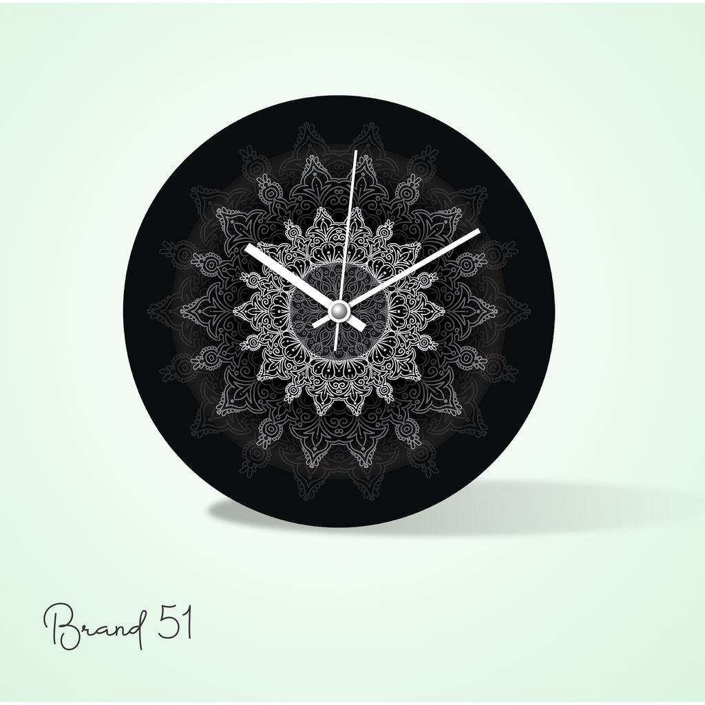 Mandala Design Wall Clock