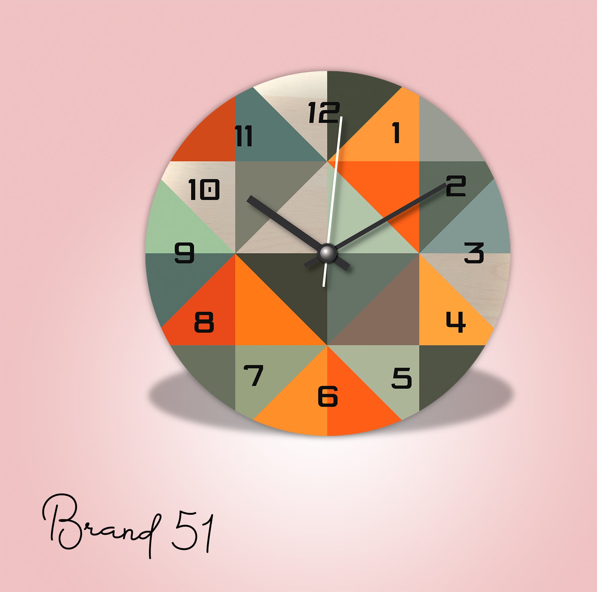 Grid Typical Wall Clock