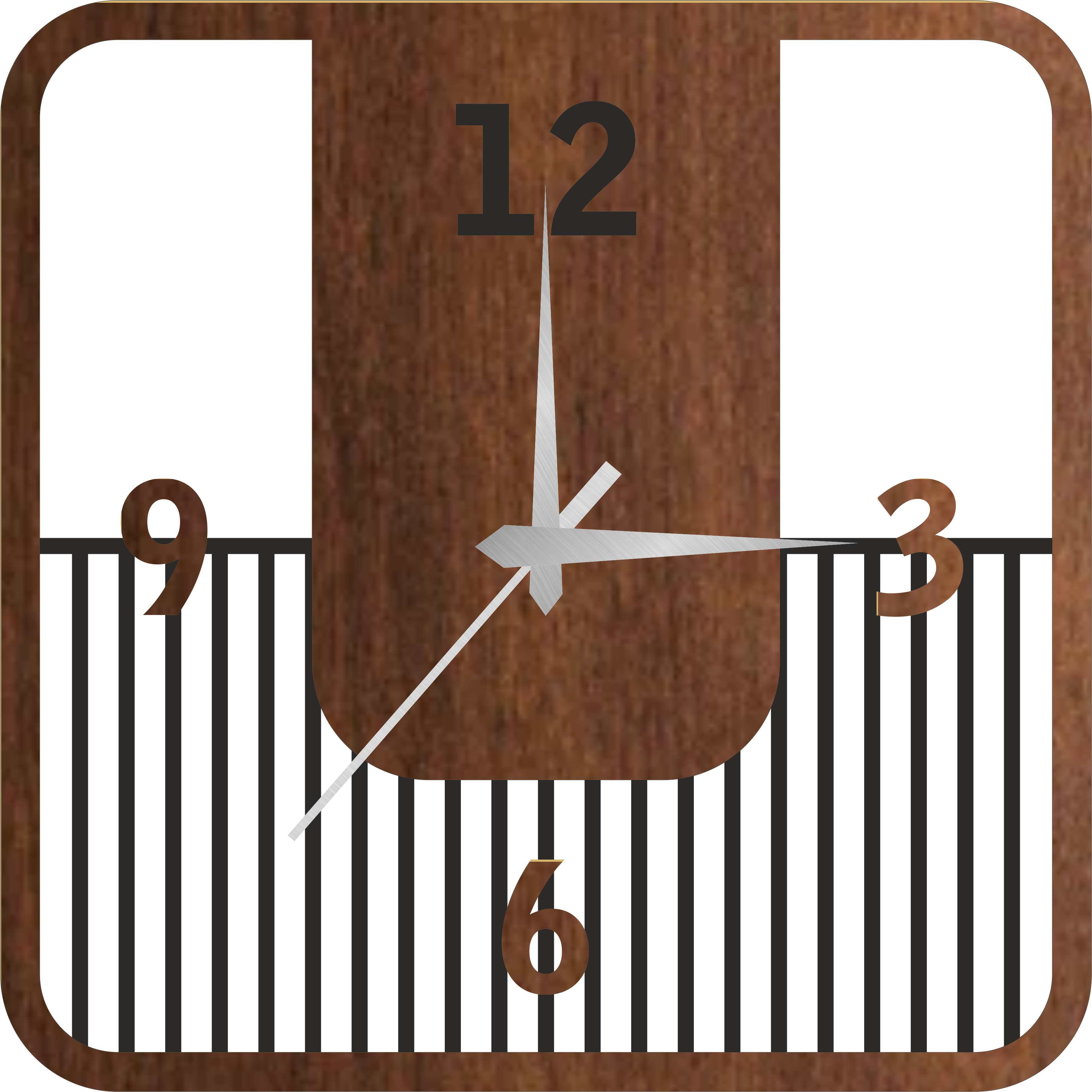 Window Style Wall Clock – A Unique Blend of Time & Design