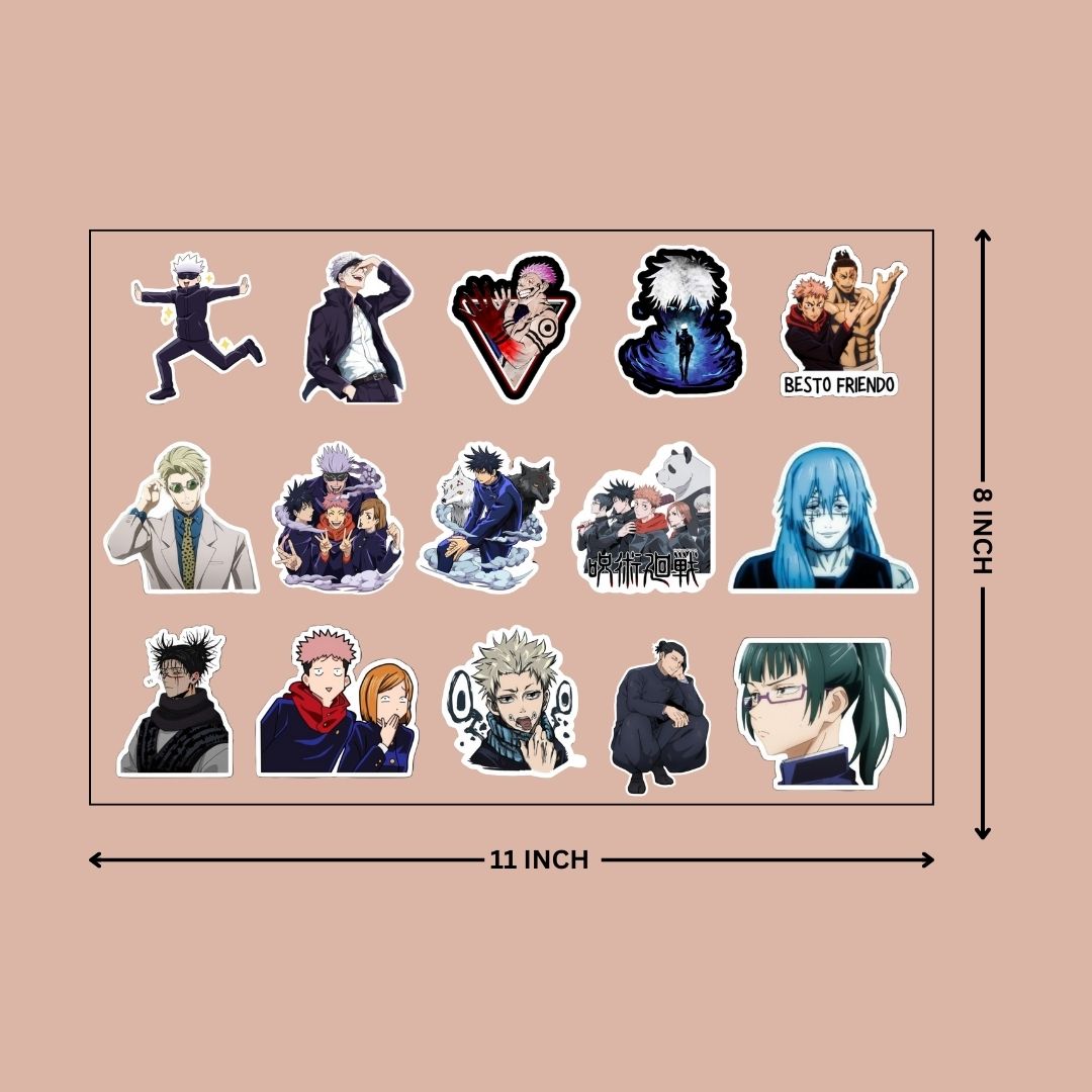 JUJUSTU KAISEN Anime - DTF Stickers