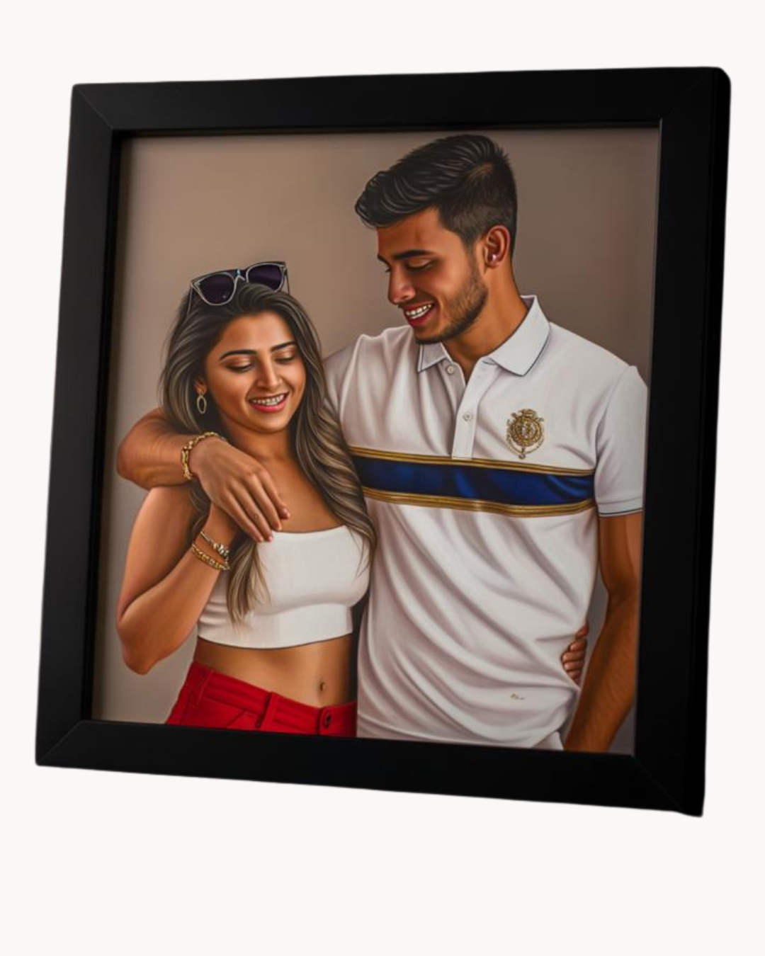 Customized Couple Caricature Frame – A Fun & Unique Gift