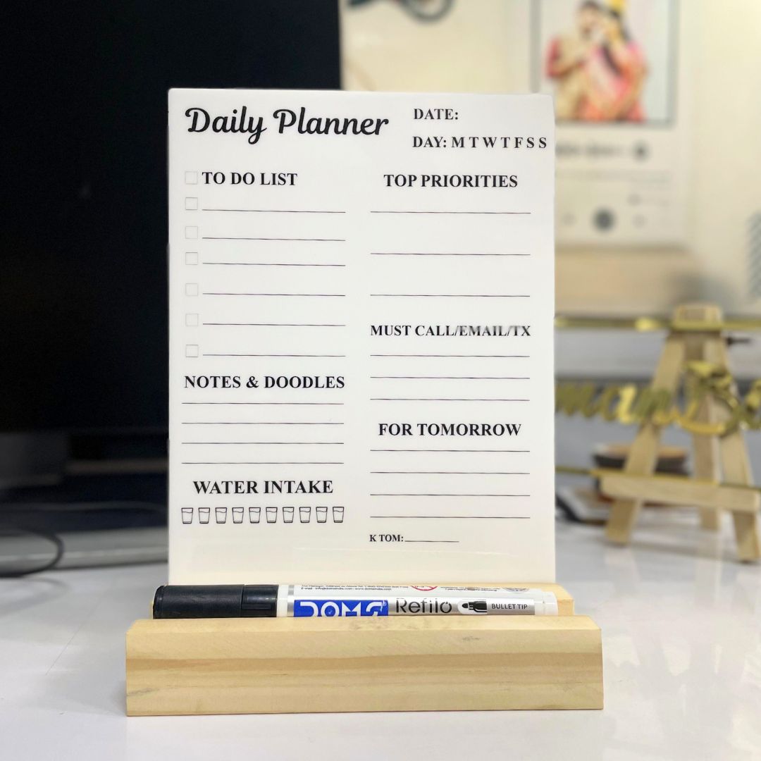 Stay Organized & Conquer Your Day - Daily Planner