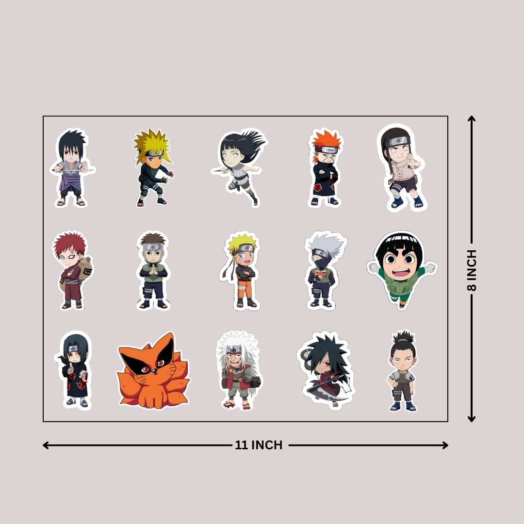 Naruto Anime - DTF Stickers