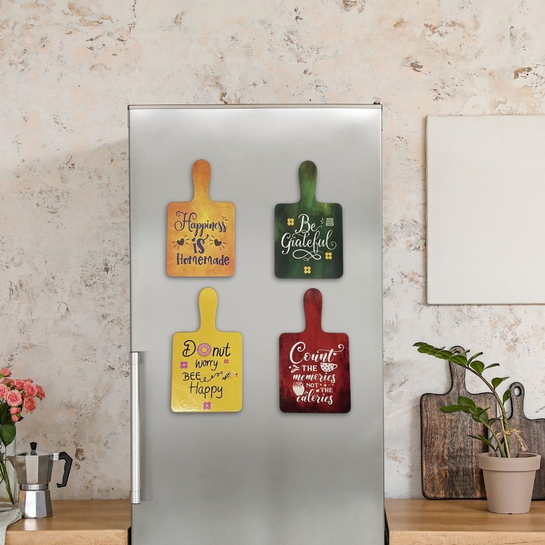 Your Story, Your Style – Customized Wooden Fridge Magnets