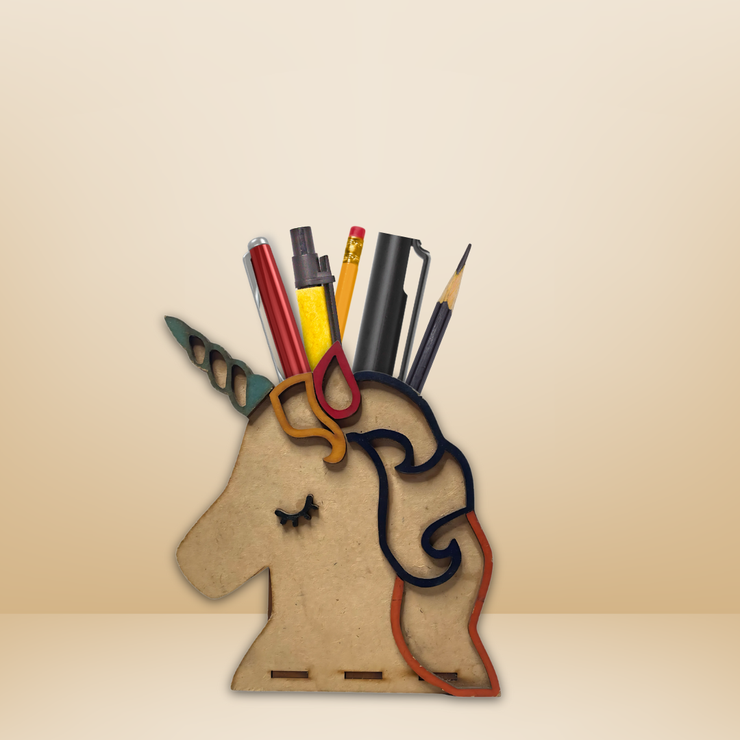 Customized Unicorn Pen Holder – Add Magic to Your Desk