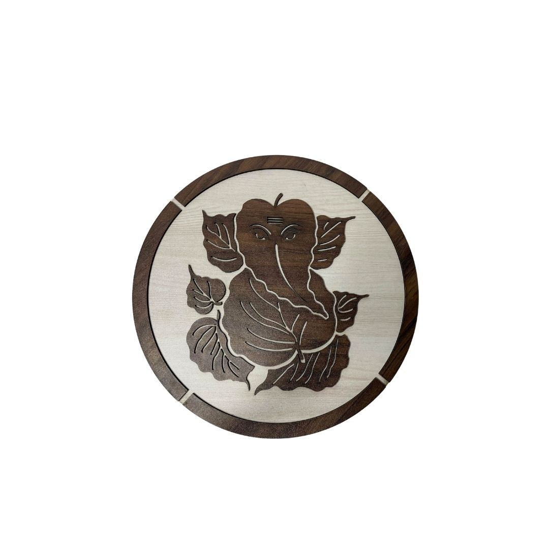 Grace of Ganesha – Elegant MDF Wall Decor for a Peaceful Home