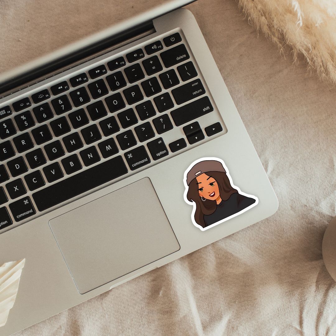 Sassy Soul Sketch - Girls Stickers