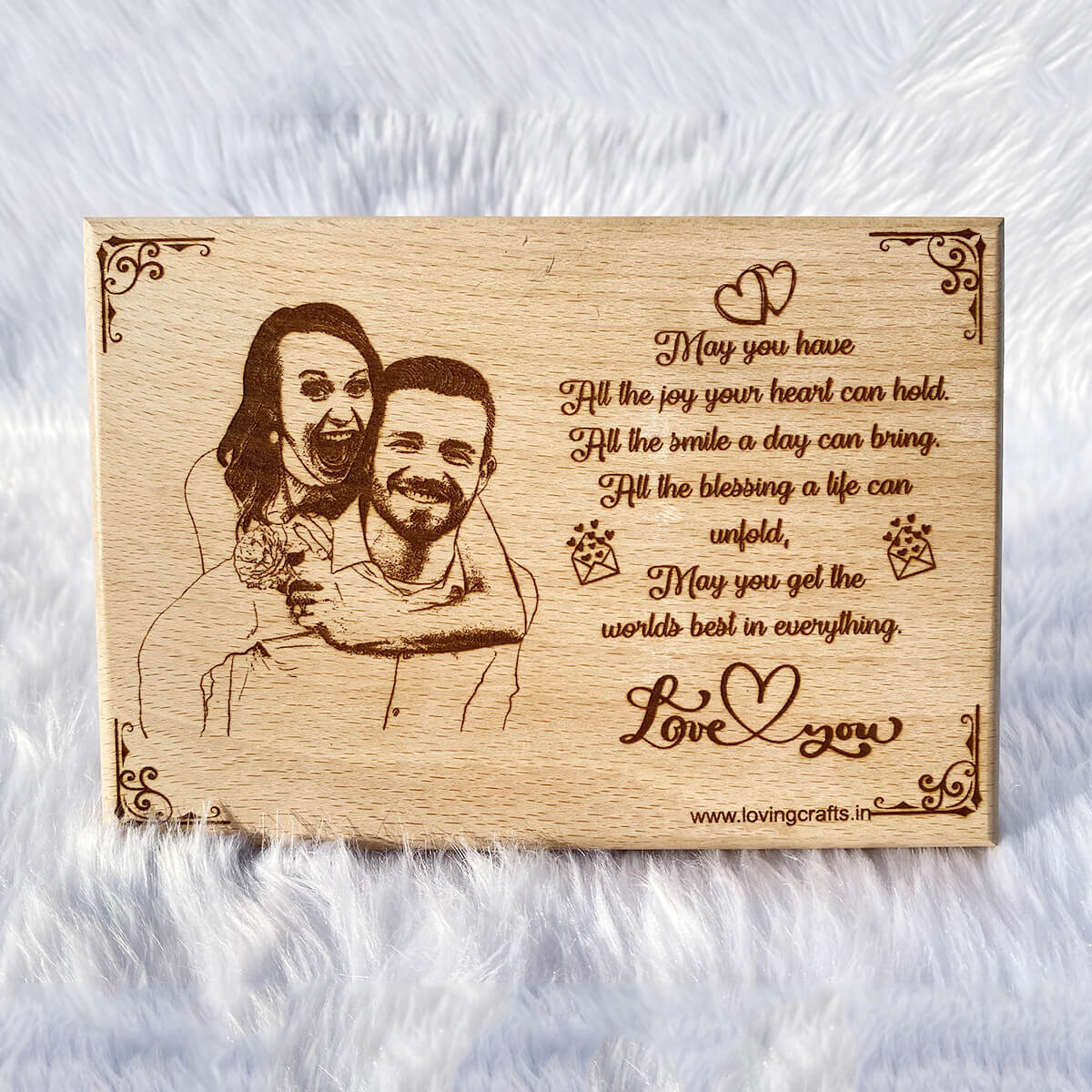 Personalized Photo Engraving Gift for Birthday – A Unique & Memorable Surprise