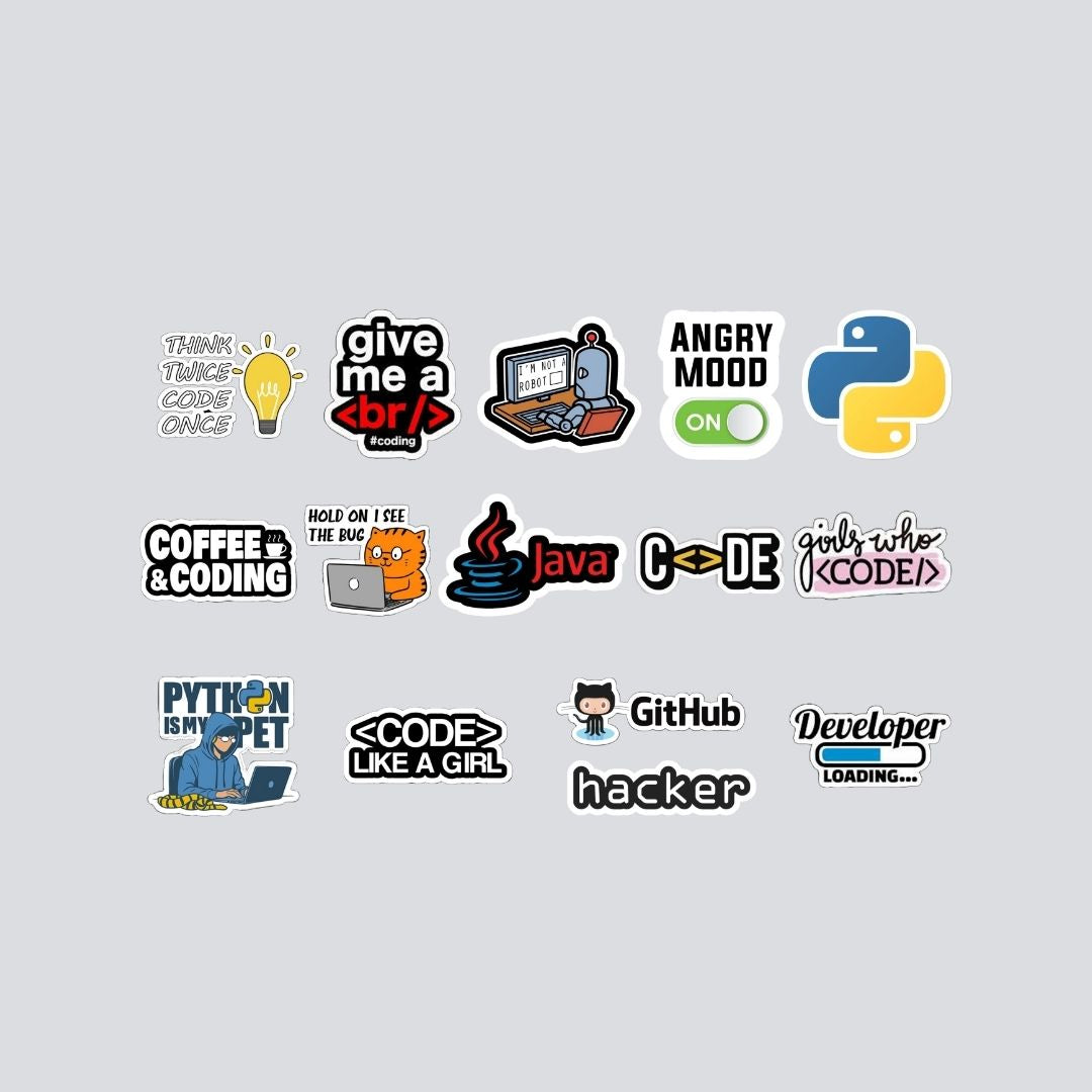 Python Is My Pet  – DTF Sticker for Real Coders