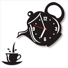 Teapot Wall Clock – A Timeless Charm for Tea Lovers
