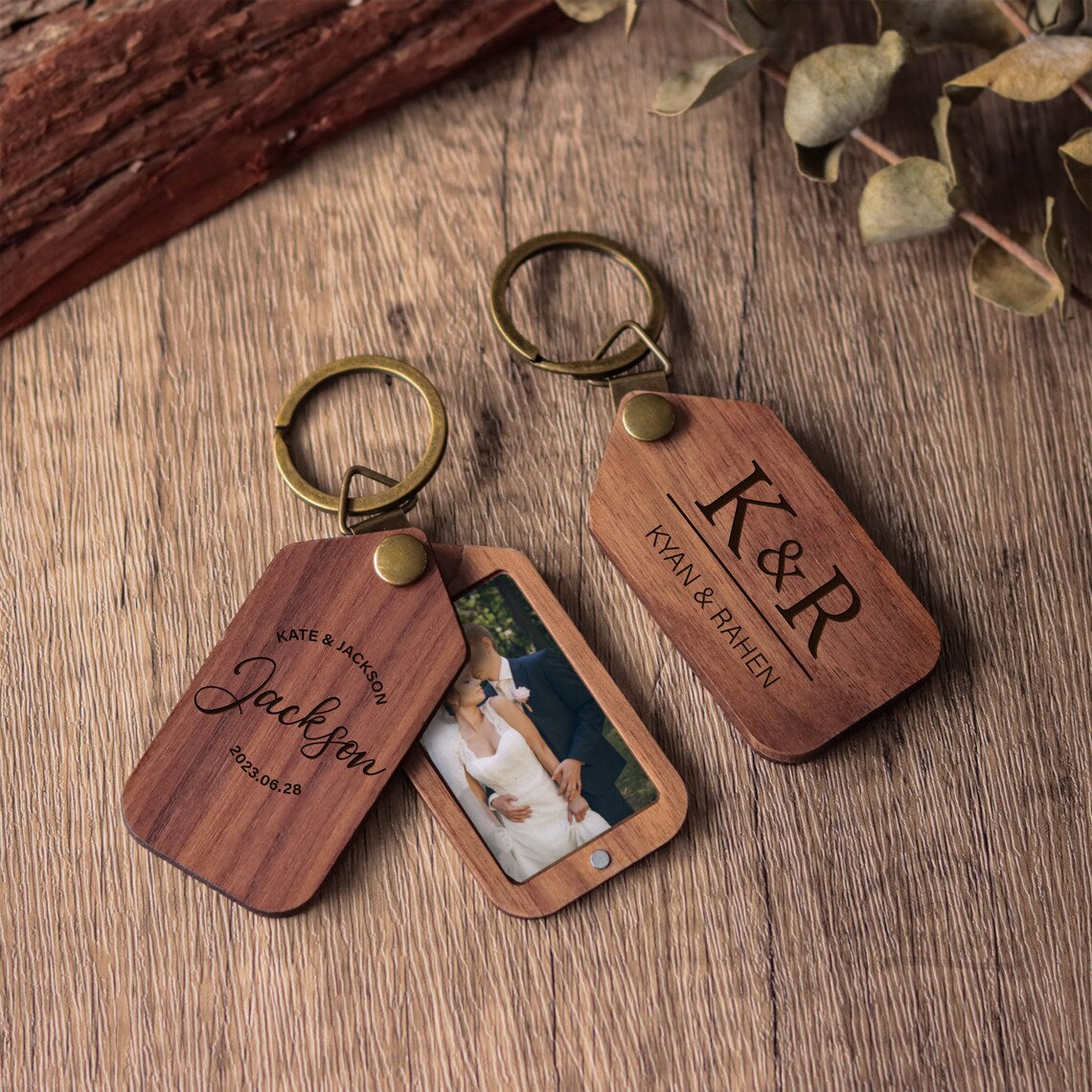 MDF Double Layer Slider Pattern Keychain – Slide to Reveal Surprise