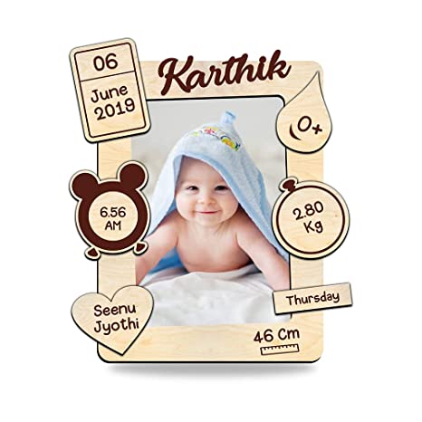 Customized Newborn Baby Photo Frame – A Precious Keepsake