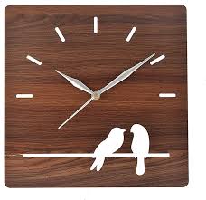 Bird Wooden Wall Clock