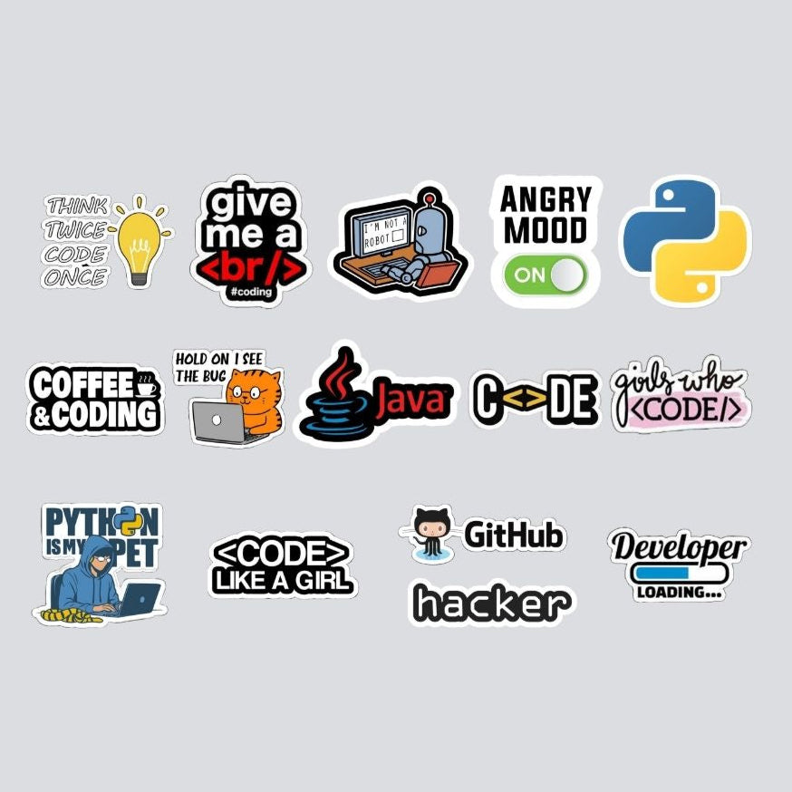 Coders & Developers - DTF Sticker