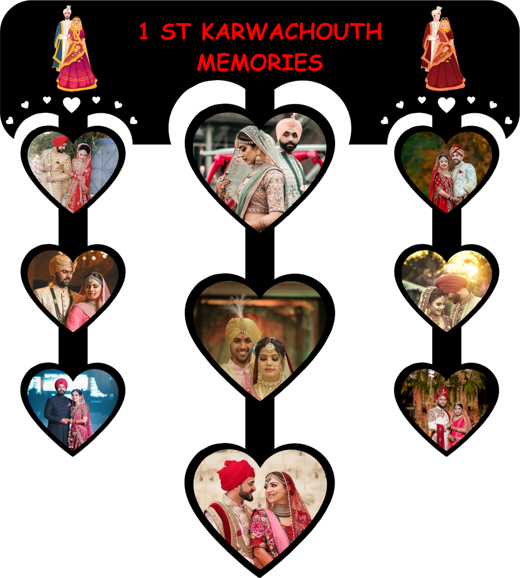 Karwa Chauth Photo Frame with Loved One