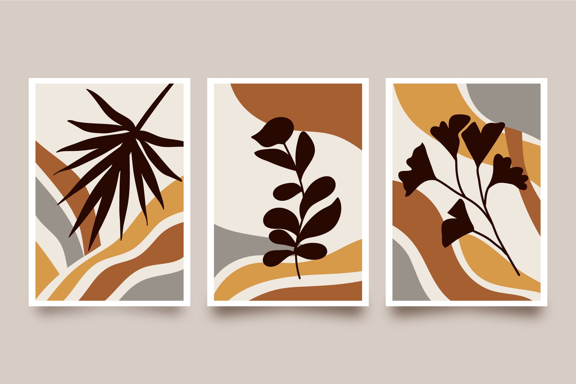 Abstract Art Print – Modern Elegance for Your Home Décor