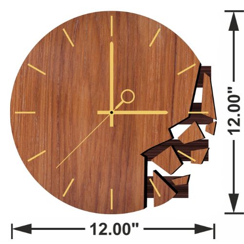 Crystal Wall Clock – A Timeless Elegance for Your Space