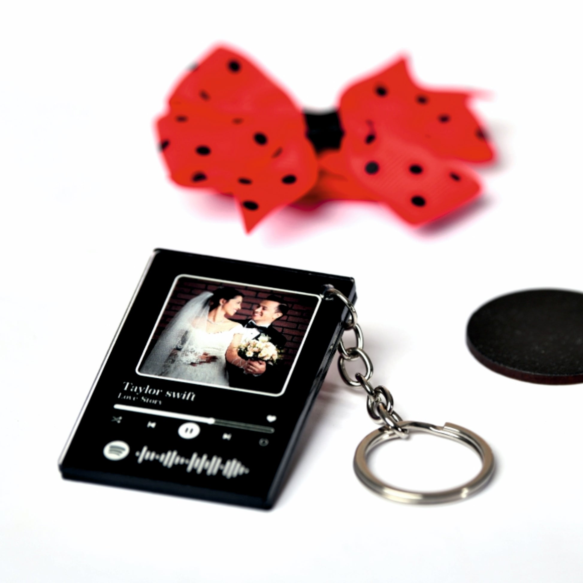 Black Acrylic Keychains – Sleek, Stylish & Personalized
