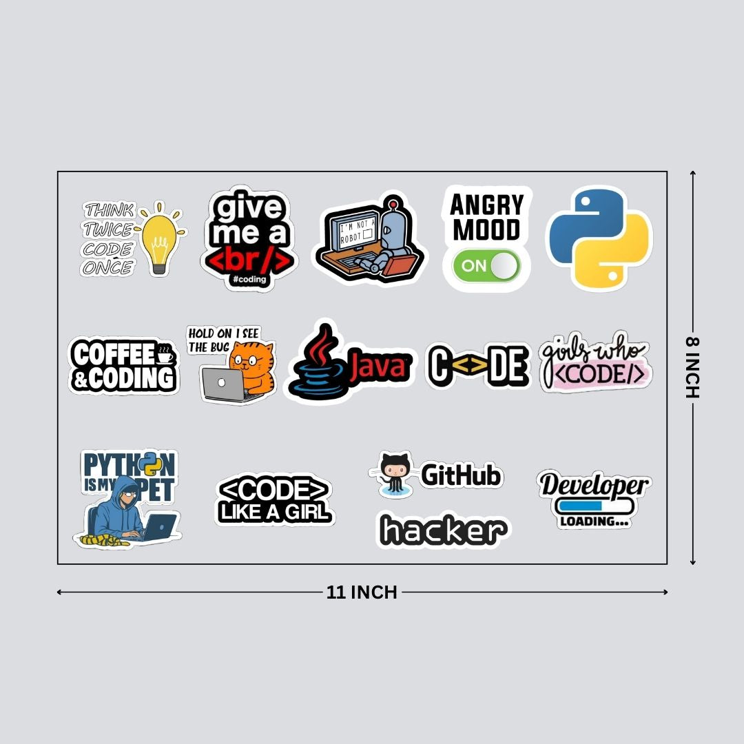 Coders & Developers - DTF Sticker