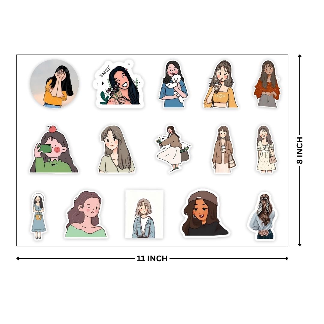 Girl Vibes- DTF Sticker