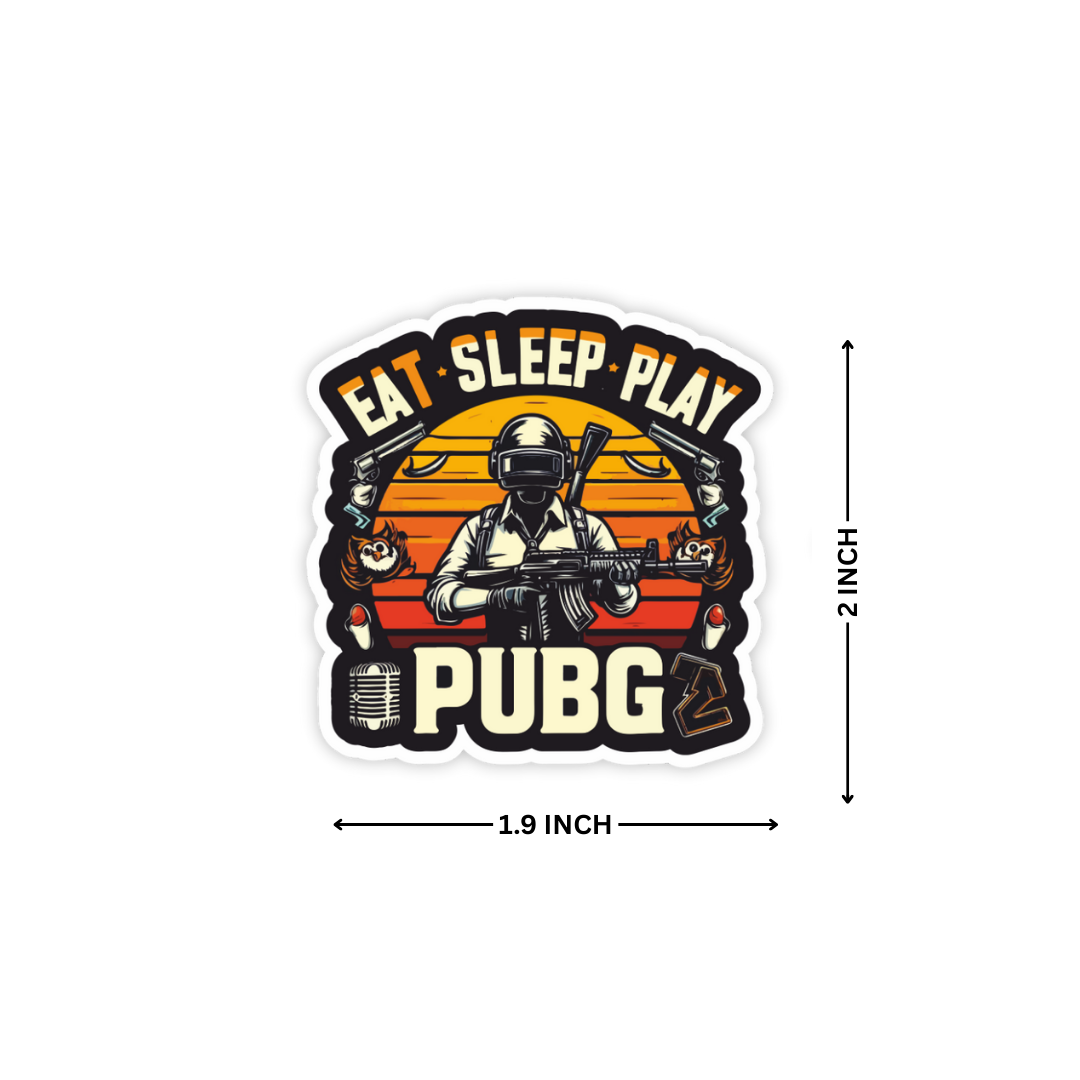 Loot. Shoot. Stick -PUBG Sticker