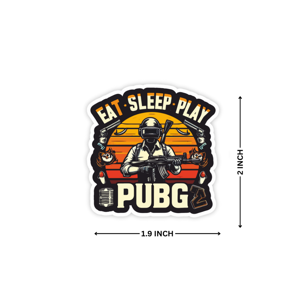 Loot. Shoot. Stick -PUBG Sticker