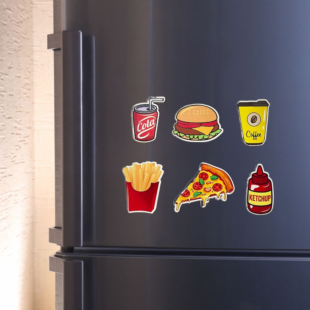 Tasty Sticks – Foodie-Themed Wooden Fridge Magnets