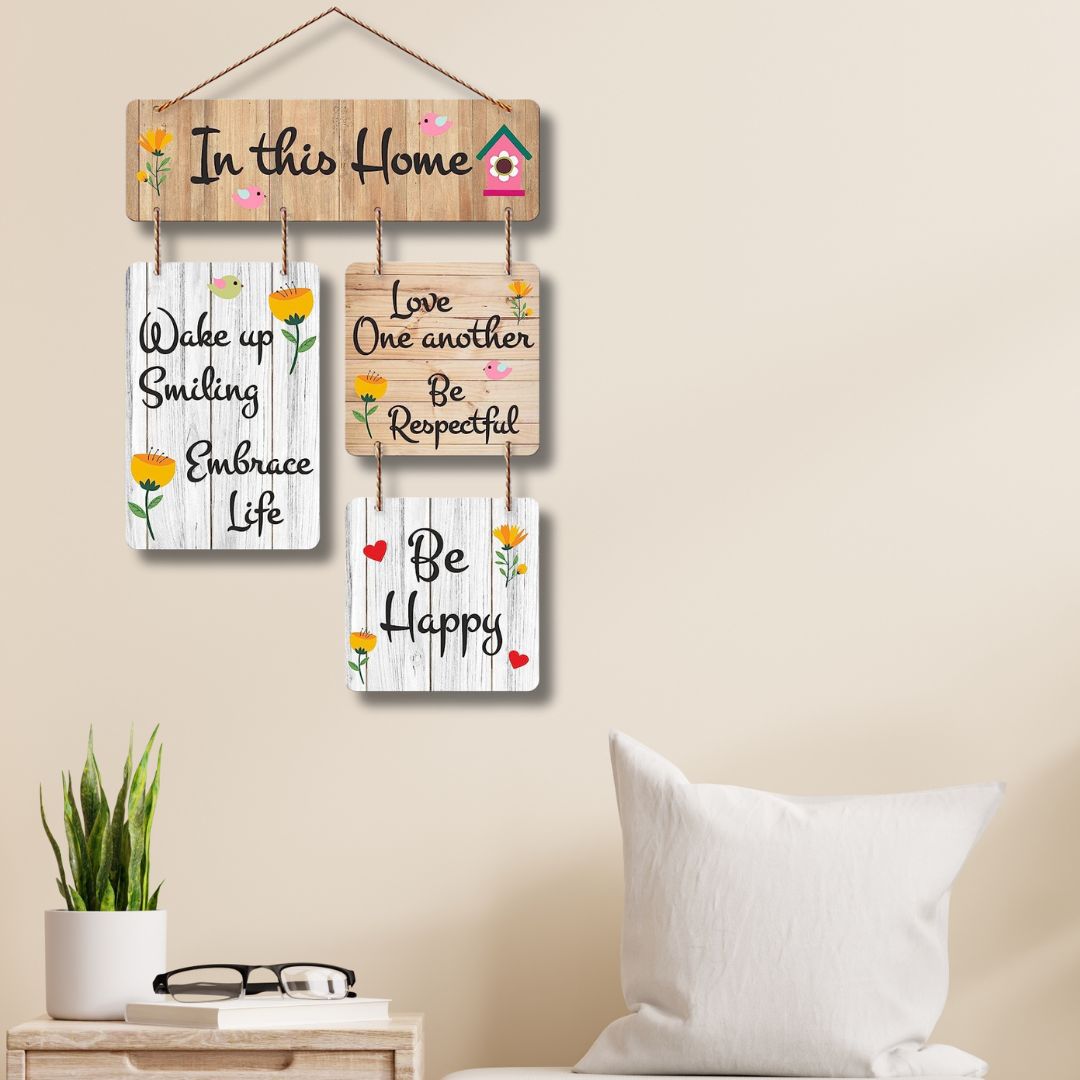 Stylish  Wooden Wall Hanging