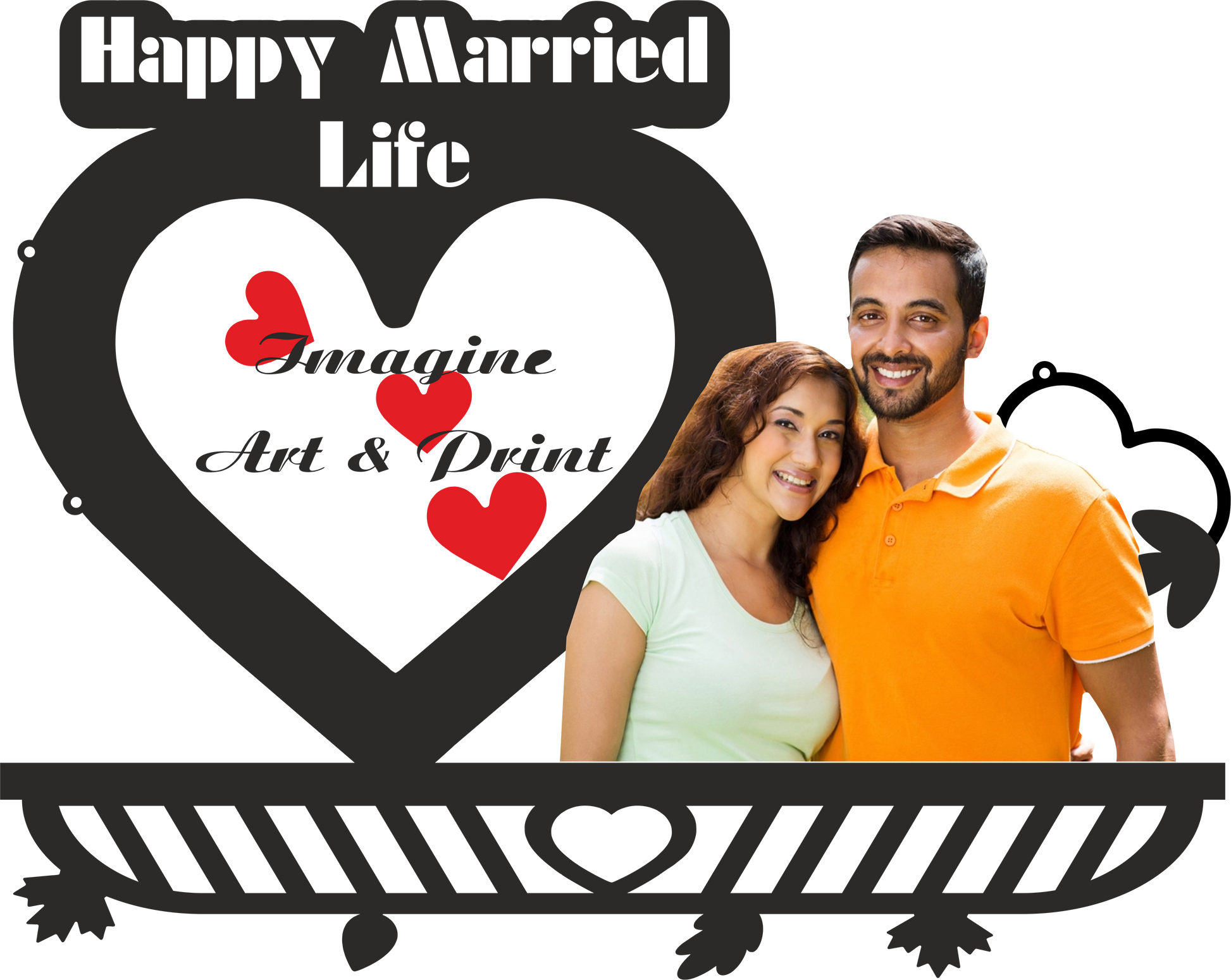 Customised Anniversary Photo frame