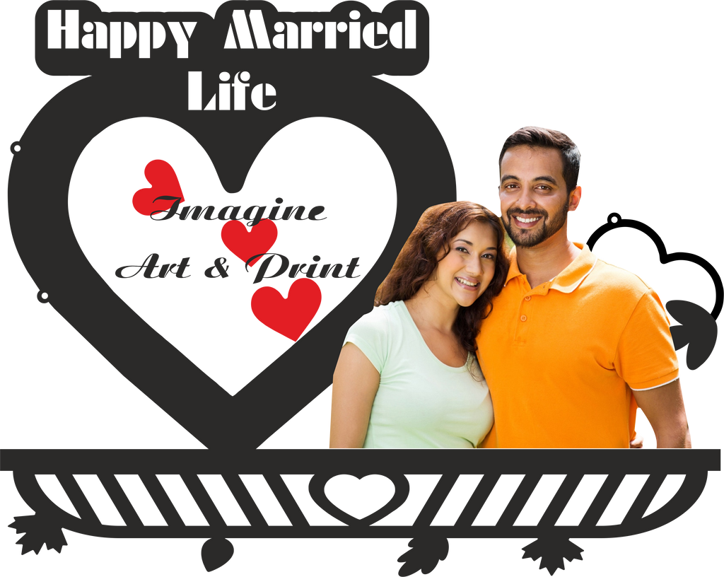 Customised Anniversary Photo frame