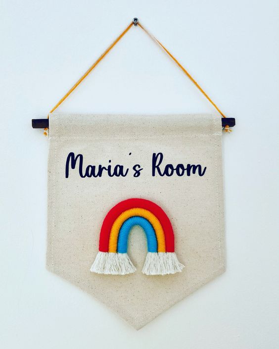 Customised Door Hanging Name Plate