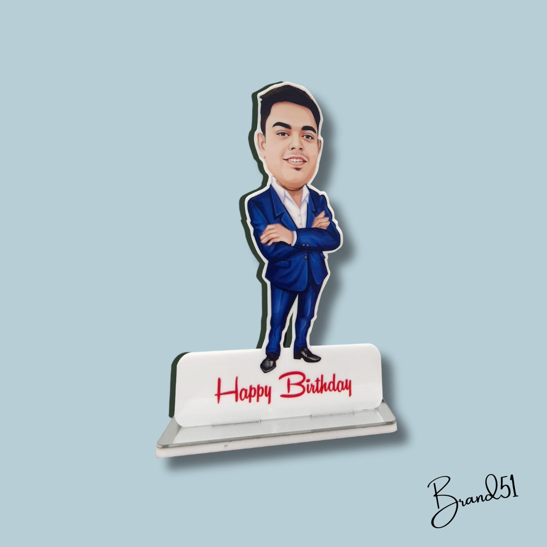 Personalized Birthday Boy Caricature – A Fun & Unique Birthday Gift