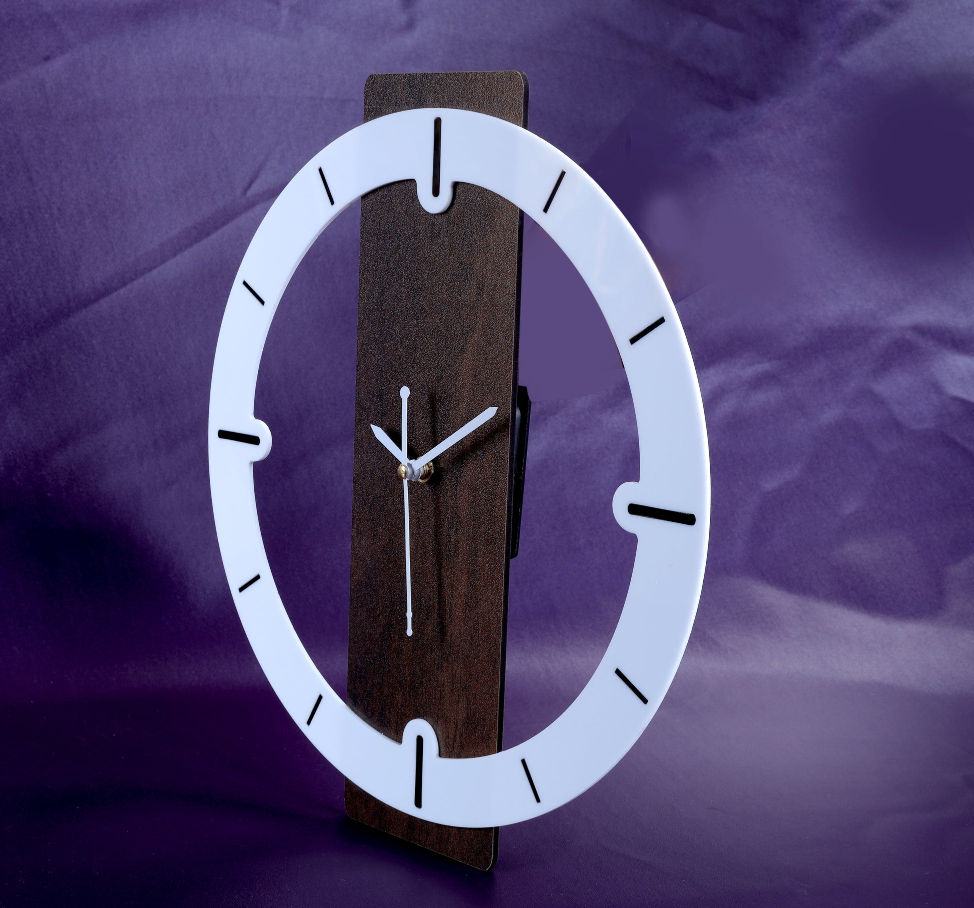 Vertical MDF Wall Clock – Elevate Your Wall Décor