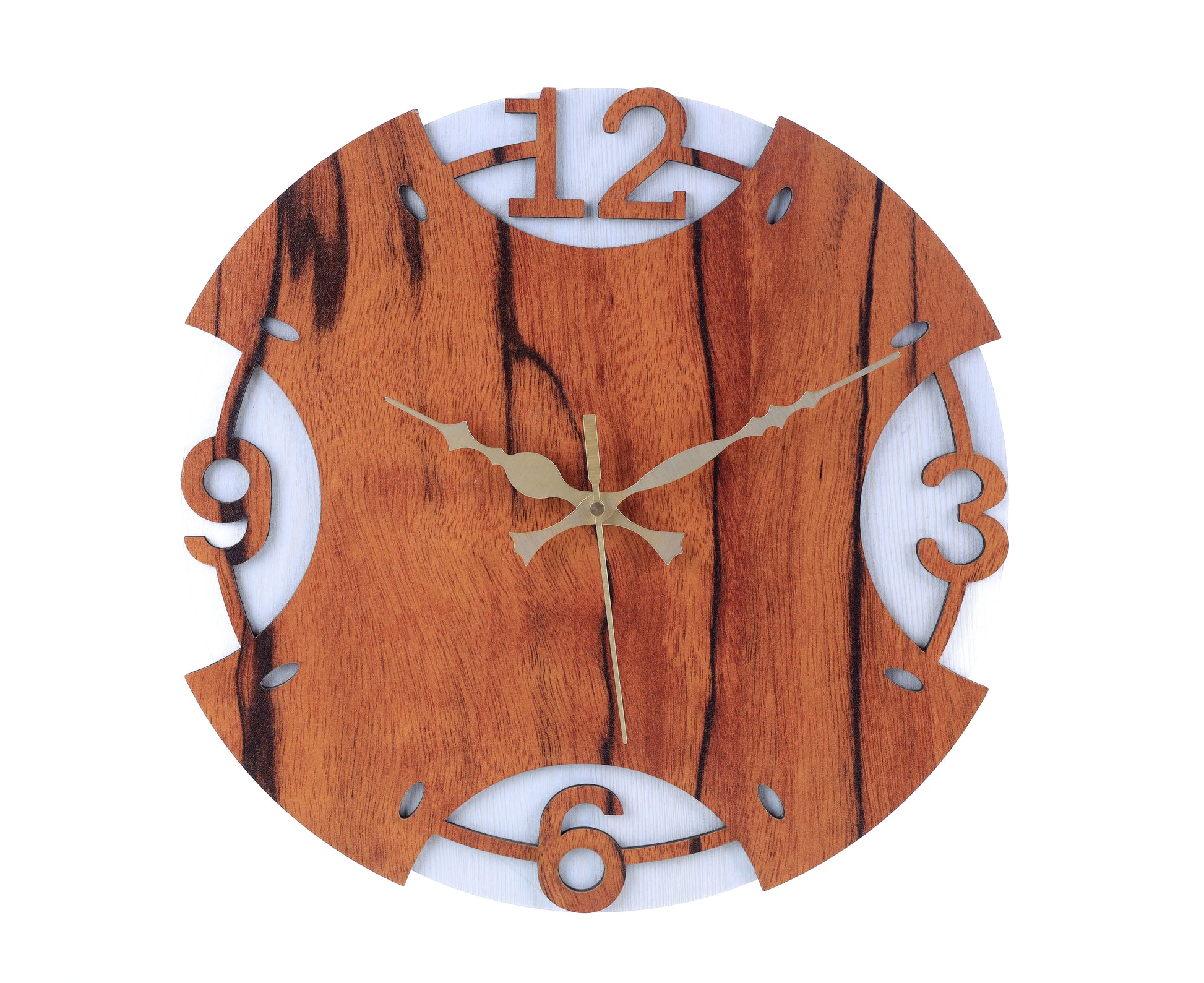 Double Layer  Acrylic&MDf Wall Clock