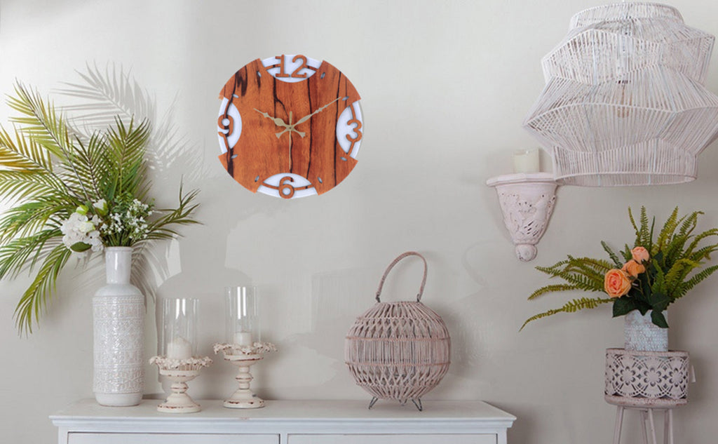 Double Layer  Acrylic&MDf Wall Clock