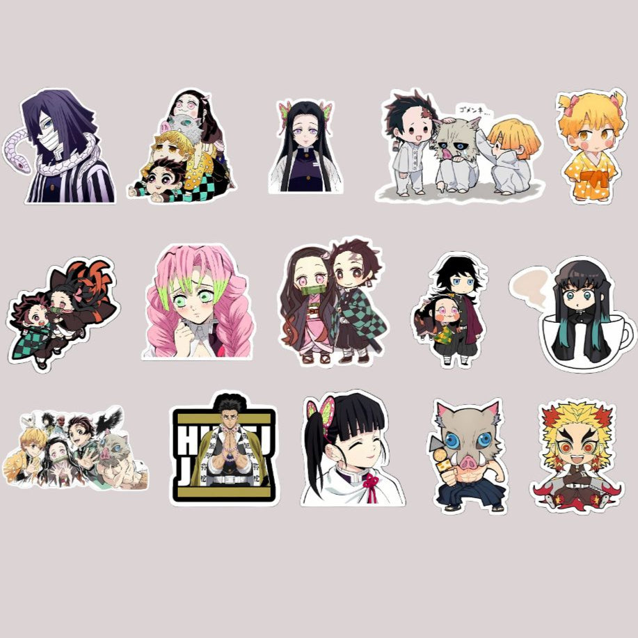 Anime DTF Stickers