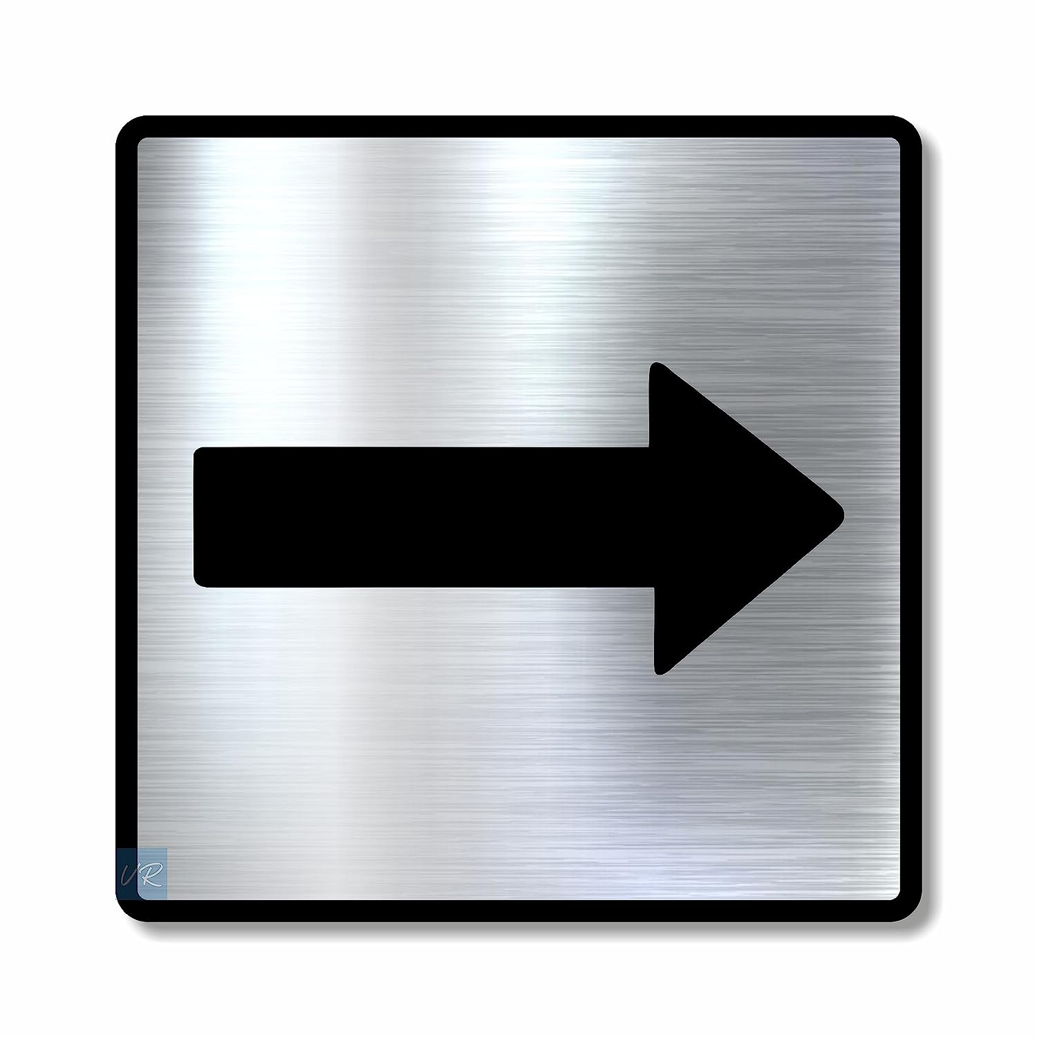 Directional Sign Name Boards – Acrylic & Silver Brass Sheet