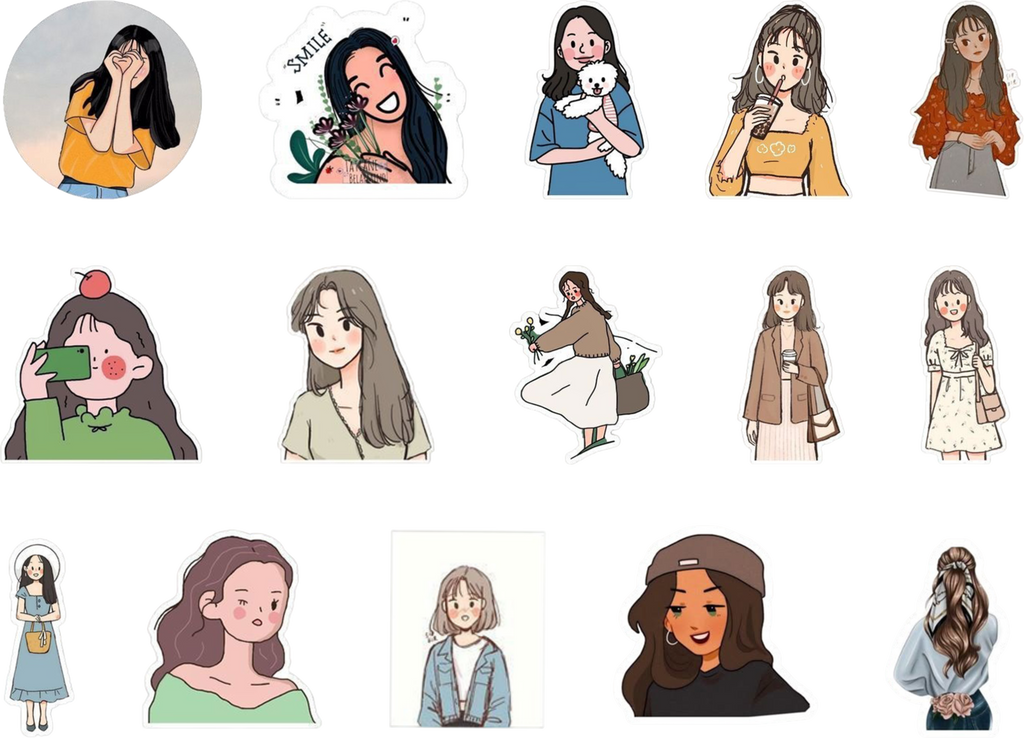 Girls  Style - DTF Sticker