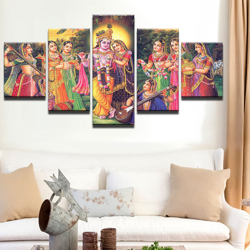 Divine Art with Unmatched Quality – Premium Krishna Canvas